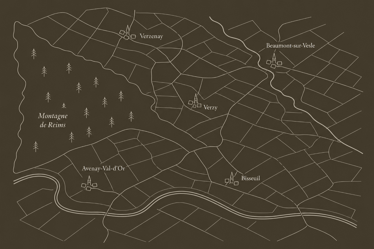 Carte Vignoble